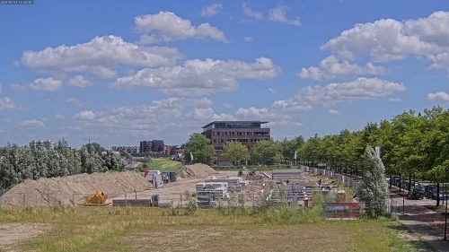 Voortgangsdocumentatie van de bouw van sociale woningen